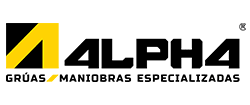 Logo Grúas ALPHA