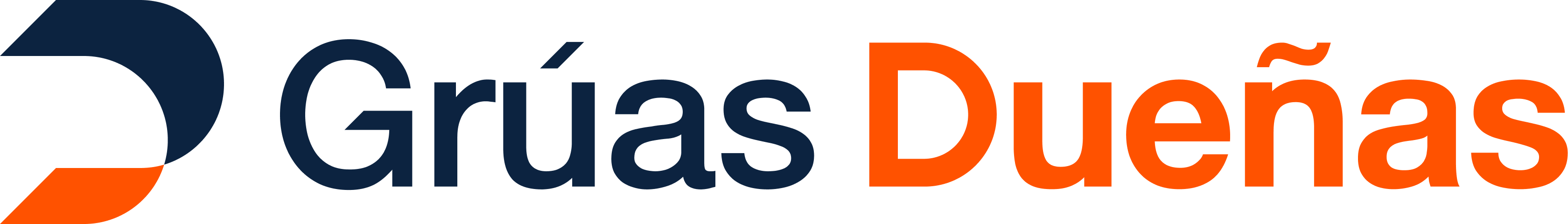 Logo Gr&uacte;as Dueñas (Grúas Tequila S.A. de C.V.)