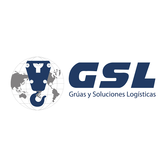 Logo Grúas y Soluciones Logísticas GSL